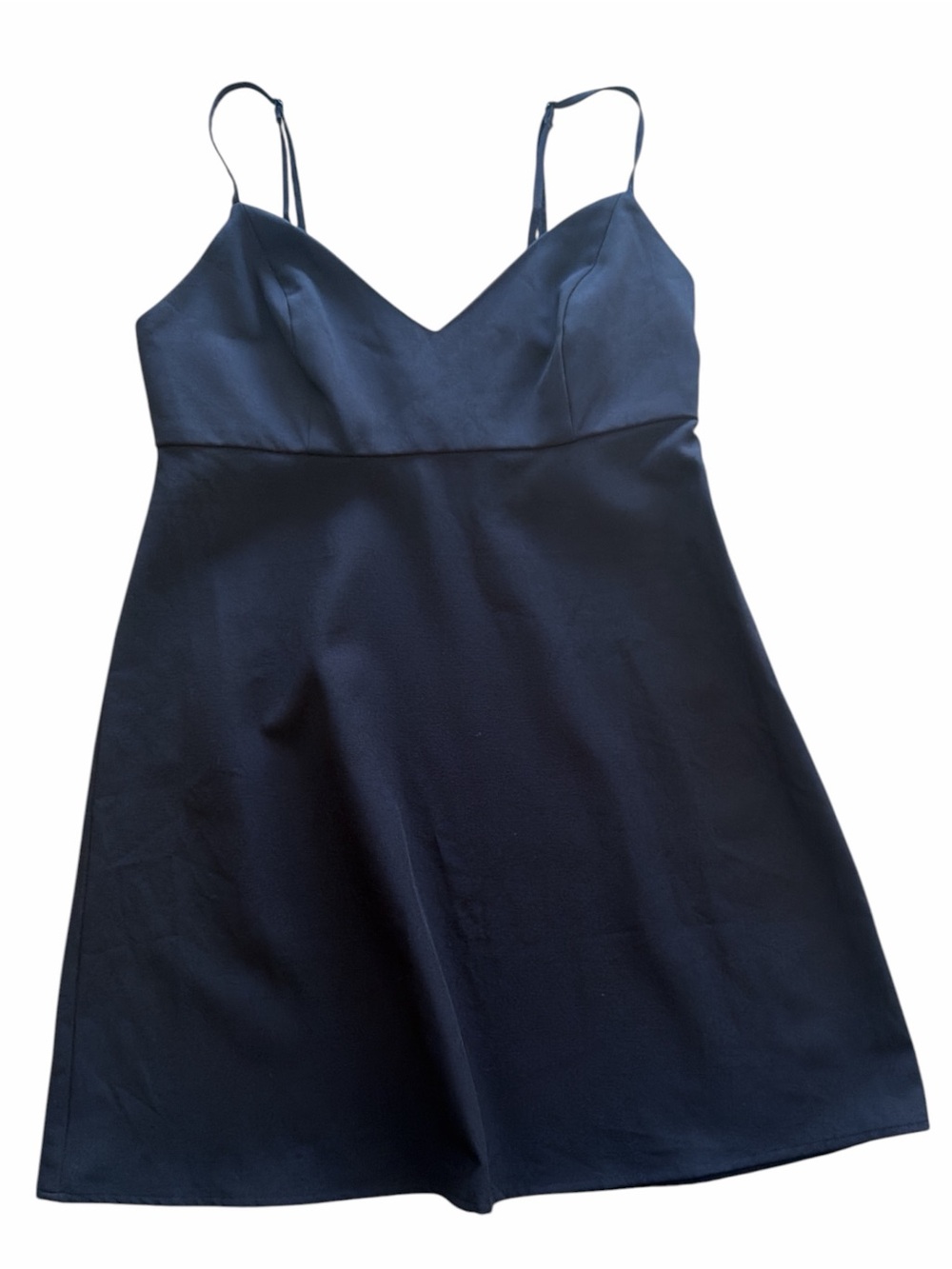 Forever 21 Classic Black Spaghetti Strap Mini Dress